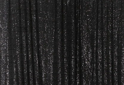 Black Sequins Fabric Photography Backdrop for Party