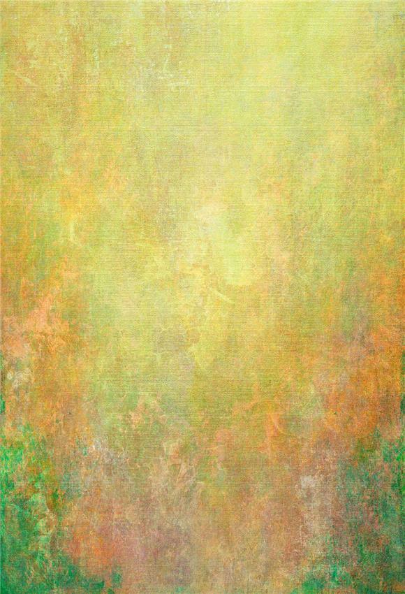 Yellow Orange Green Abstract Photo Background Portrait Backdrop