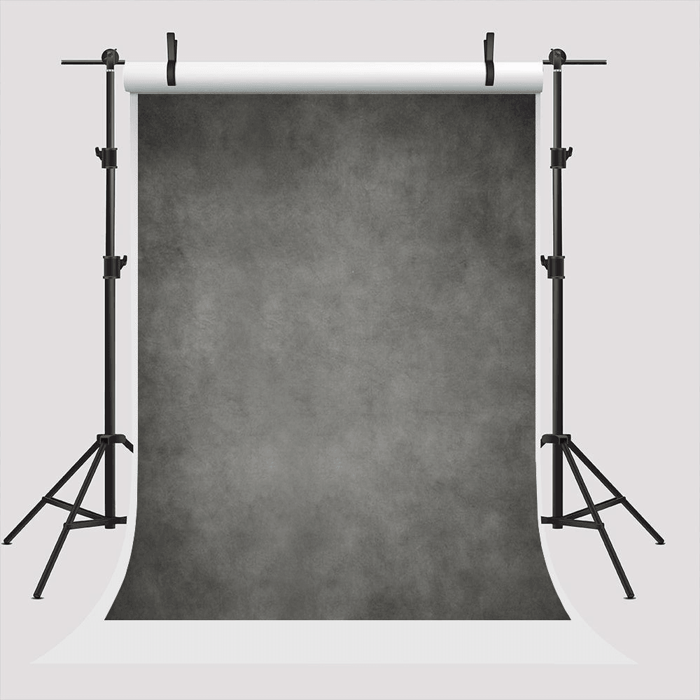 Simon Diez Grey Abstract Art Portrait Backdrop for Photography
