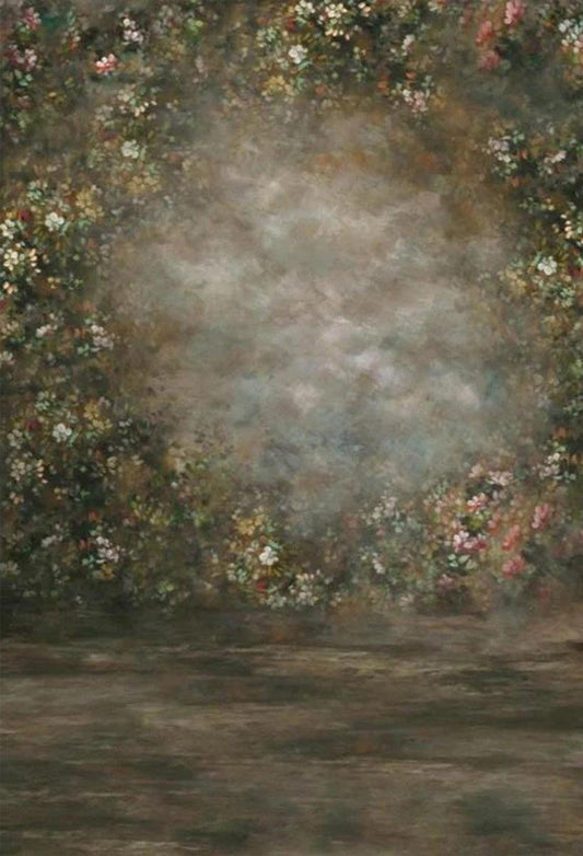 Abstract Floral Wall Photo Studio Backdrops for Photography