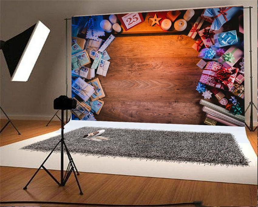 Vintage Christmas Photo Studio Backdrops