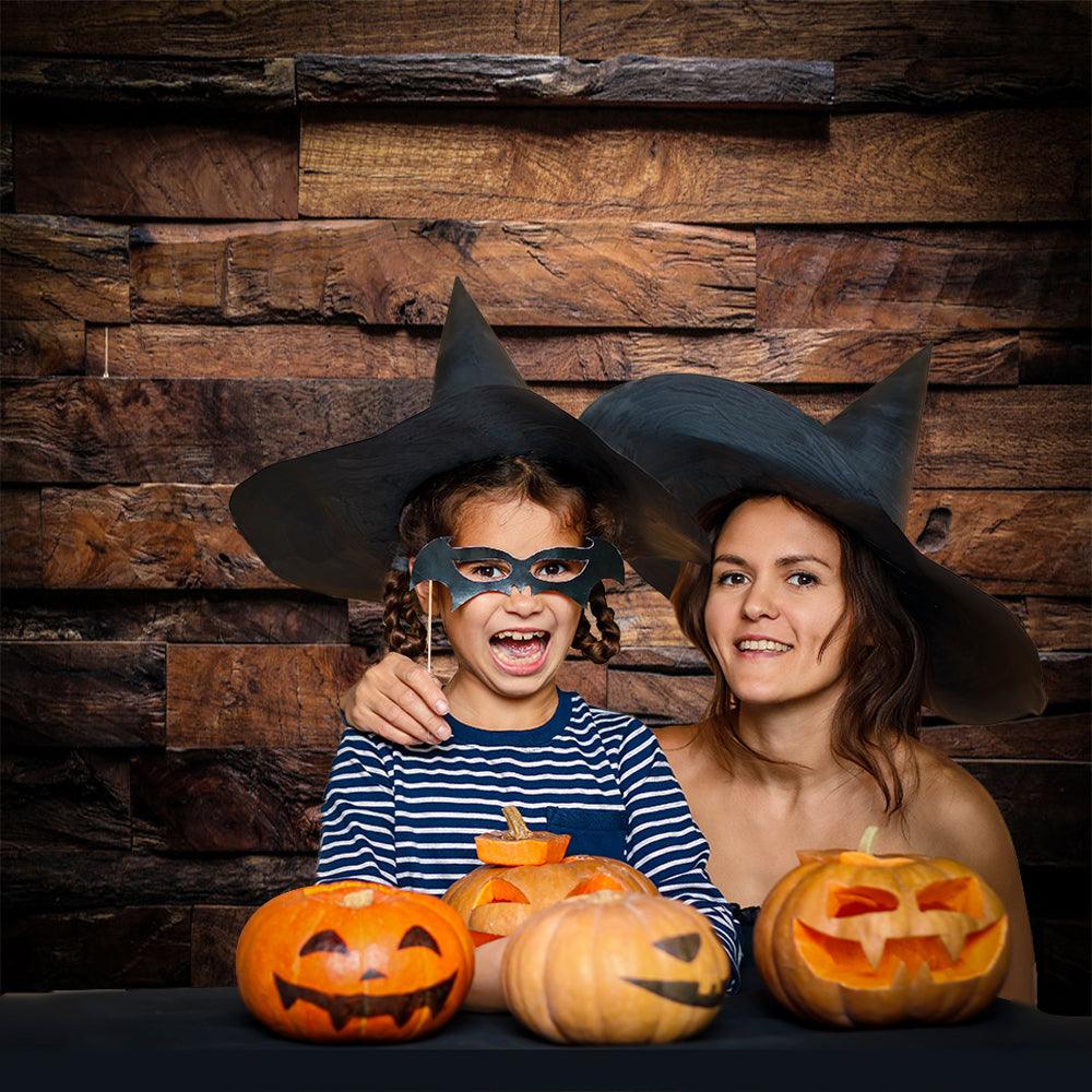 Dark Brown Wooden Backdrop Seamless for Party