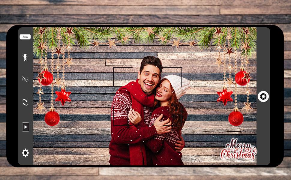 Dark Wooden Wall Backdrop for Photo Studio