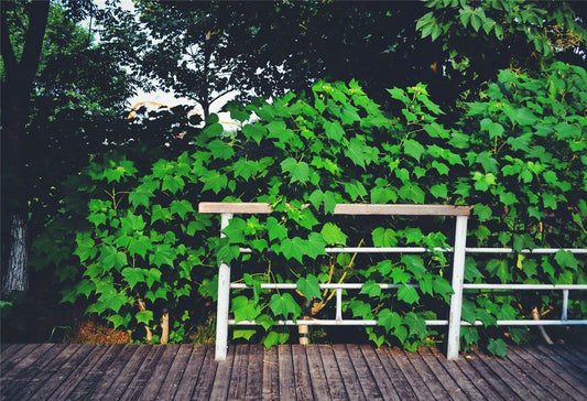 Spring Nature Wood Floor Photo Booth Prop Backdrops