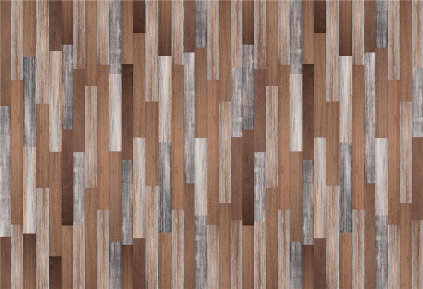 Brown Wooden Grain Photo Studio Backdrops