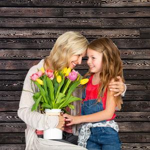 Dark Color Wood Wall Backdrop for photography
