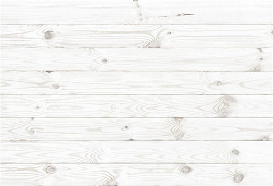 White Wood Texture Wall Portrait Backdrop for Photos