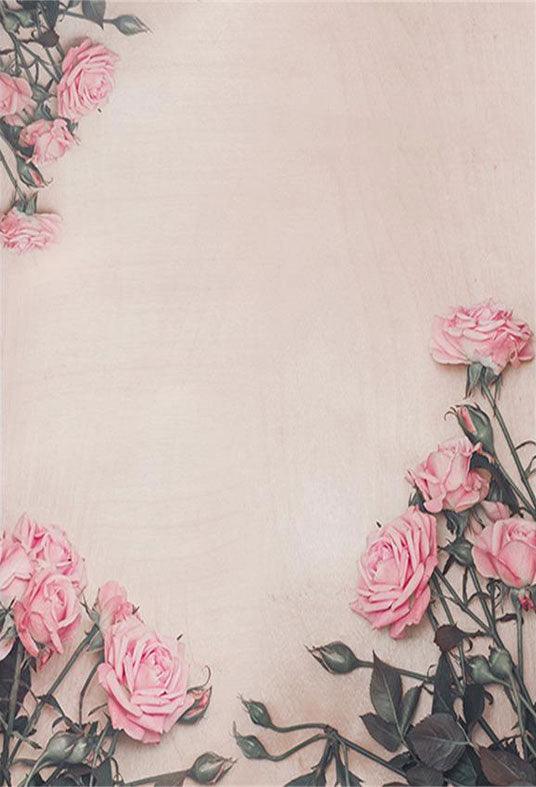 Beautiful Flowers Backdrop For Mother's Day Photography Backdrop