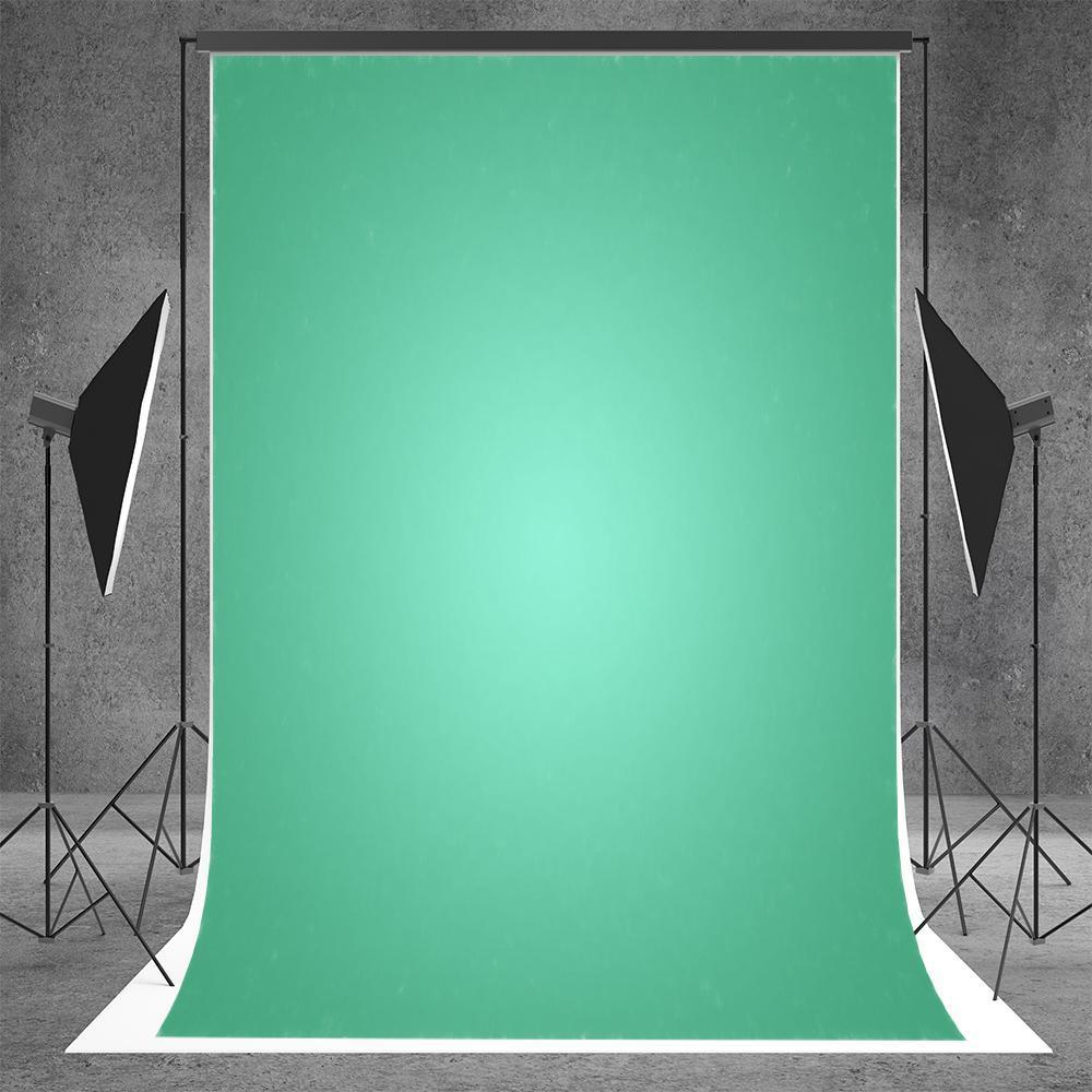 Turquoise Portrait Solid Abstract Backdrop for Photography