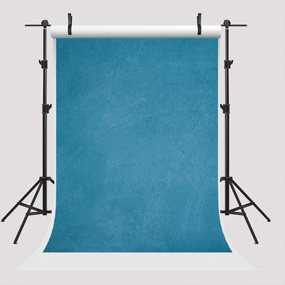 Blue Texture Microfiber Abstract Backdrop for Solid Portrait Photo