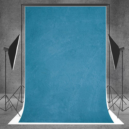 Blue Texture Microfiber Abstract Backdrop for Solid Portrait Photo