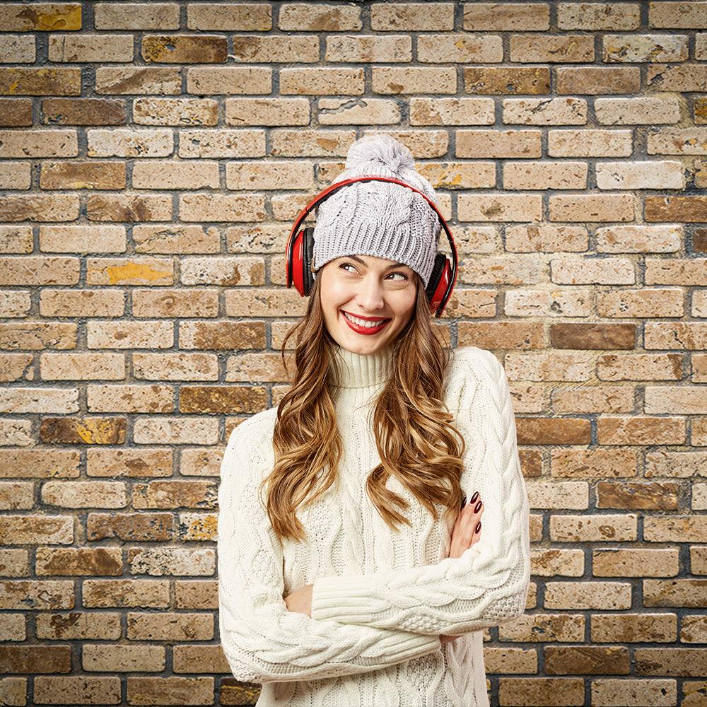 Brown Brick Wall Photography Backdrops