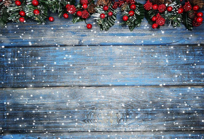 Snowflake wooden wall photography light blue background Christmas background