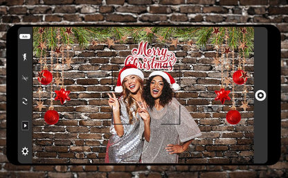 Brown Brick Wall Background Fabric Brick Photo Background for Photo Studio KH02308