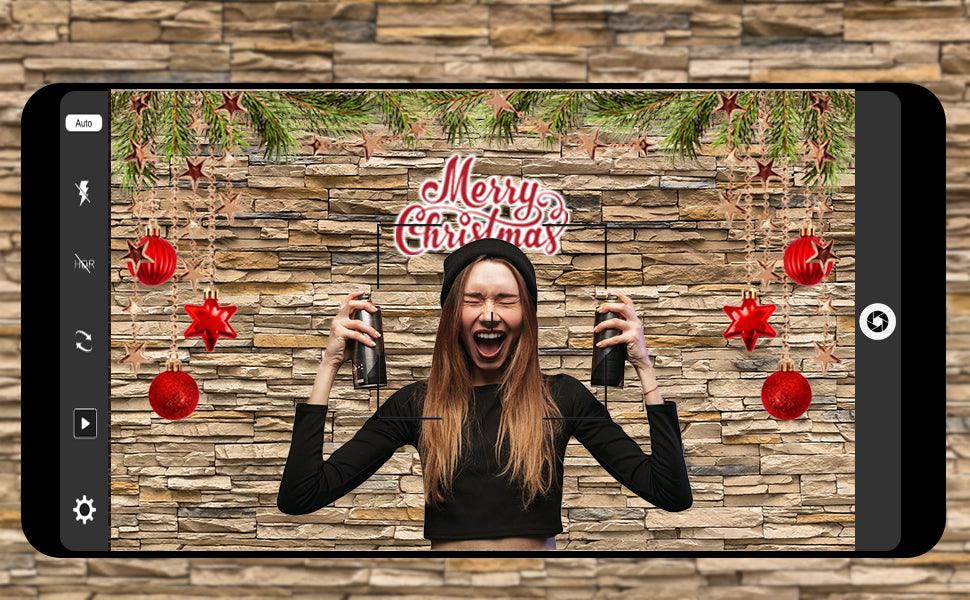 Brick And Stone Textures Backgrounds Digital Backdrop for Photo Studio KH03353