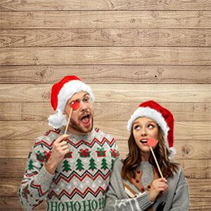 Rustic Wood Food Photography Backdrop Background Studio Photoshoot Props KH03560