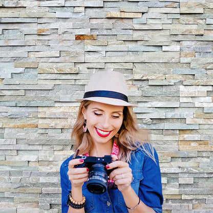 Stone Wall Limestone Rock Wall Background Printable Photography Backdrop KH03721