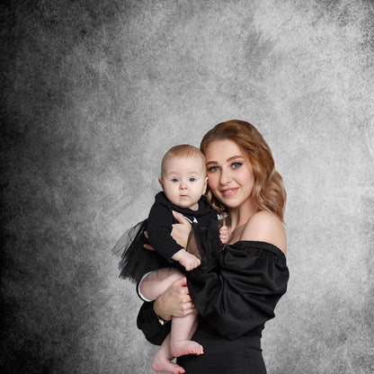 Karole Mead Abstract Art Black White  Backdrop for Photography