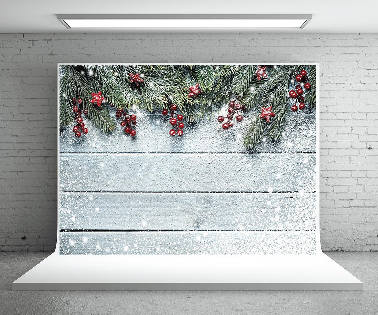 Snowflake wooden wall clear photography background Christmas background