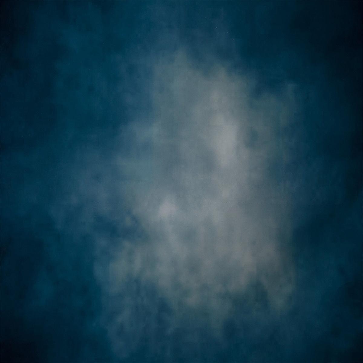 Abstract Deep Blue White Pattern Photography Backdrops KH13278