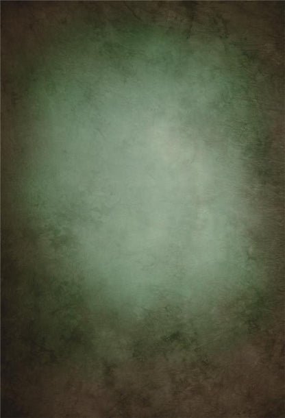 Retro Green Abstract Portrait Photography Backdrops