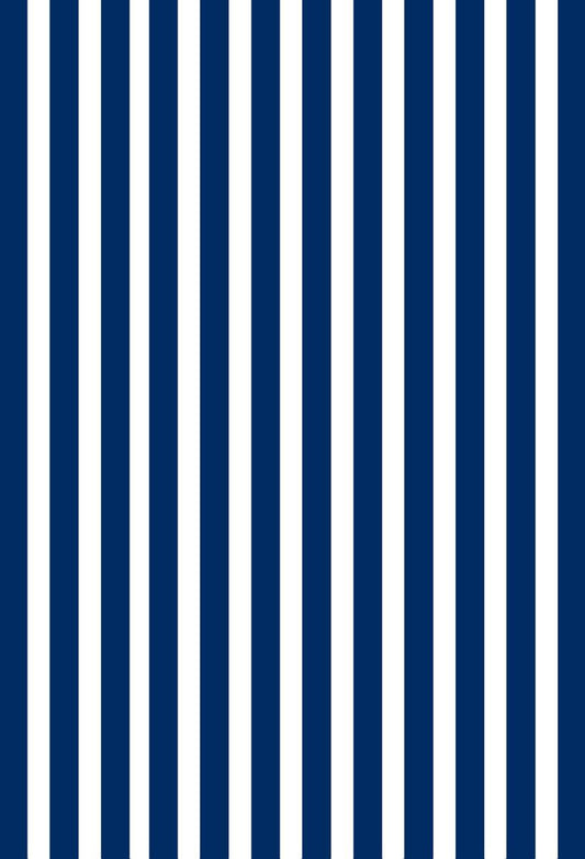 Navy Blue and White Stripes Photography Backdrops for Picture