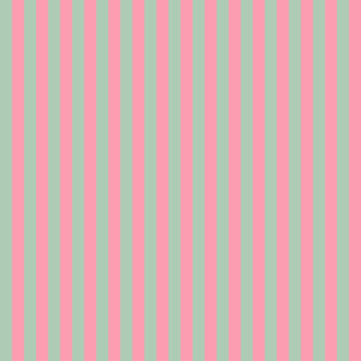 Grass Green and Pink Stripes Photo Backdrops