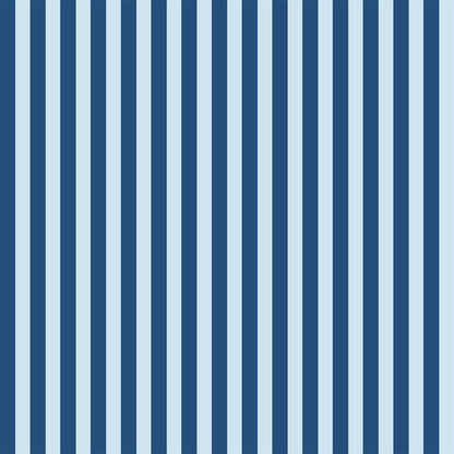 Navy Blue and Sky Blue Stripes Photography Backdrops for Studio