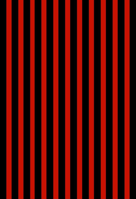 Red and Black Stripes Photo Booth Prop Backdrops Fabric