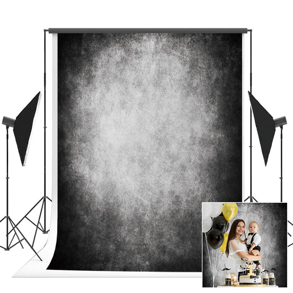 Printed Light In Center Dark Abstract Old Master Photography Backdrop