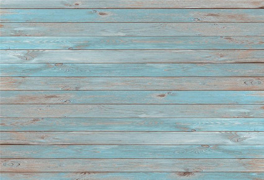 Vintage Grey Blue Wood Wall Backdrop for Photos