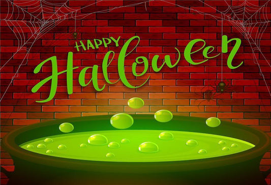 Brick Wall Magic Halloween Backdrops Prop