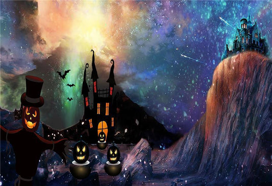 Magic Shiny Halloween Photography Backdrops