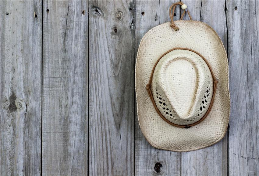 Grey Wood Wall Hats Barn Photography Backdrop