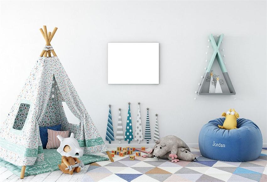 Children Wigwam Baby Show Backdrop for Photography Prop