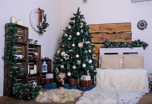 Christmas Decor Photo Backdrop for Studio