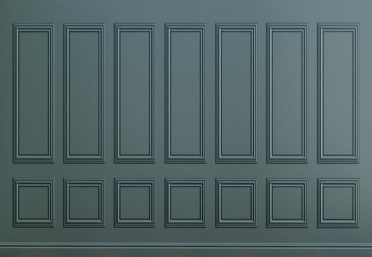 Morandi Blue Lattice Wall Wedding Backdrop