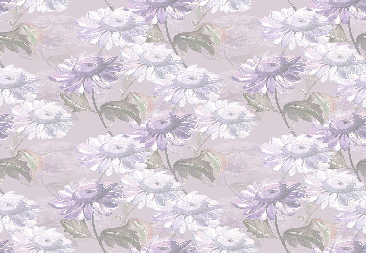 Lavender Flowers Backdrop for Newborn
