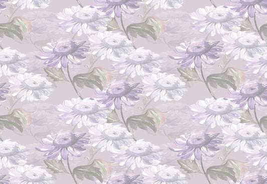 Lavender Flowers Backdrop for Newborn