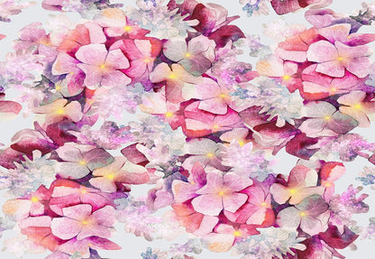 Pink Flowers Baby Show Photo Backdrop for Picture