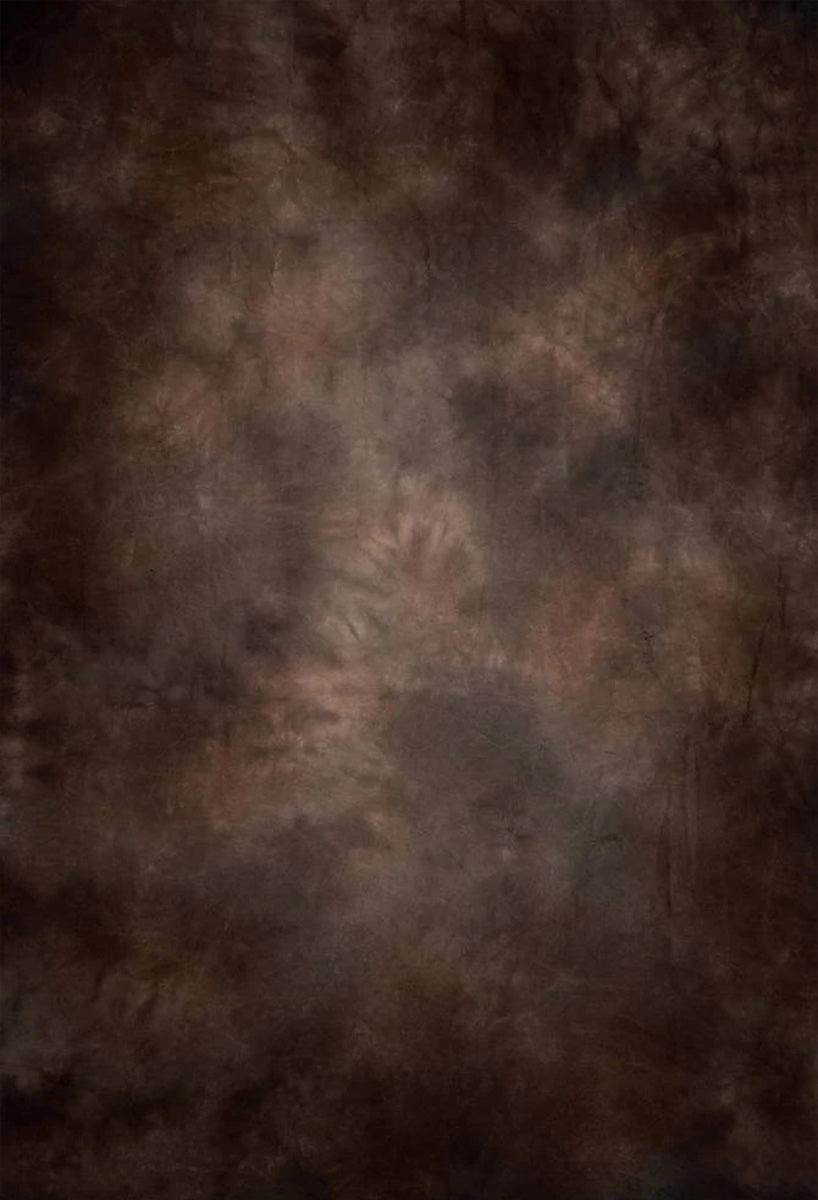 Dark Brown Abstract Mottled Photo Studio Backdrops