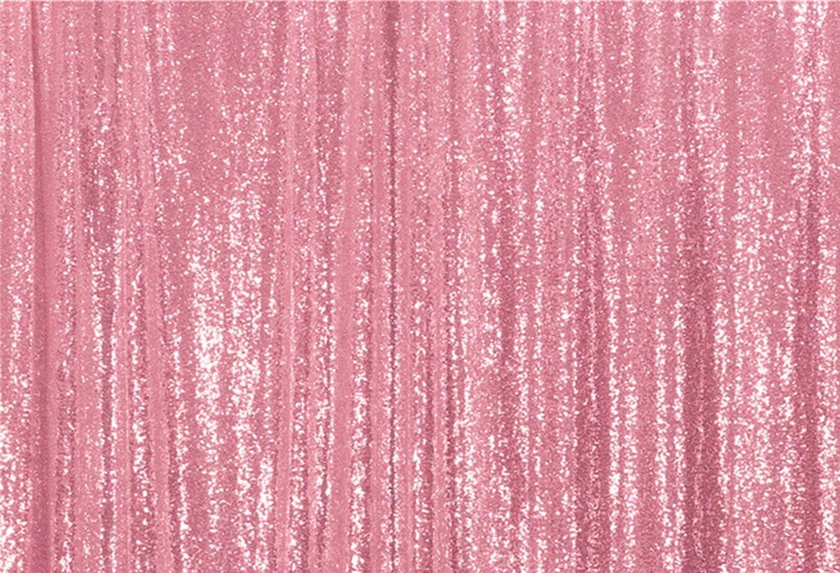 Pink Sequins Fabric Photography Backdrop for Party