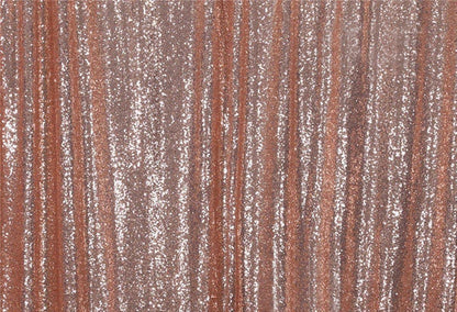 Rose Gold Sequins Fabric Photography Backdrop for Party