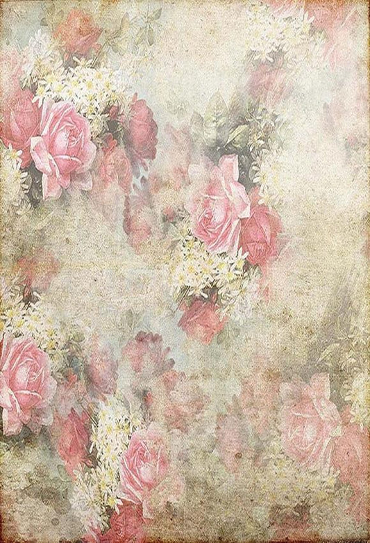 Watercolor Painting Background Printed Photography Backdrop