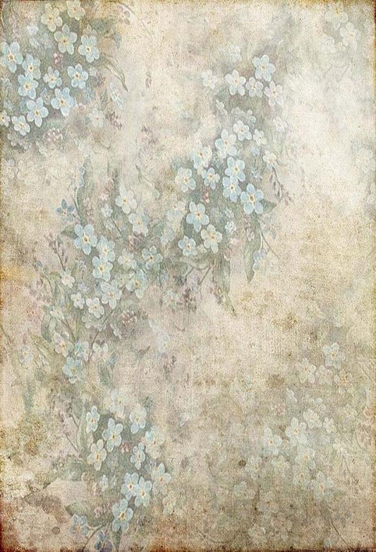 Watercolor Painting Background Printed Blurred Photography Backdrop