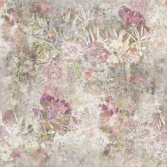 Watercolor Painting of Leaf and Flowers Photography Backdrop SBH0029