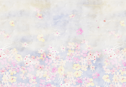 Beautiful Watercolor Flower Bouquet Photo Backdrop for Photo Video Studio SBH0043