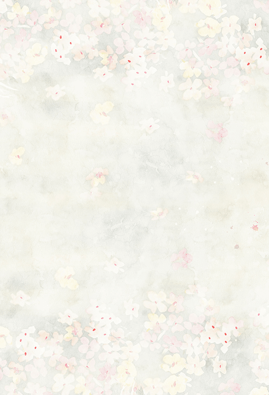 Light yellow Beautiful Watercolor Flower Photo Backdrop for Photography SBH0071