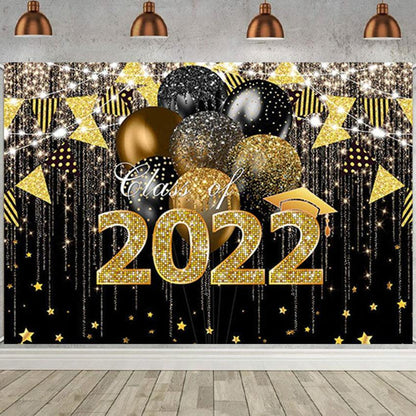 Stage Lighting Graduation Party Backdrop for Photography SBH0096