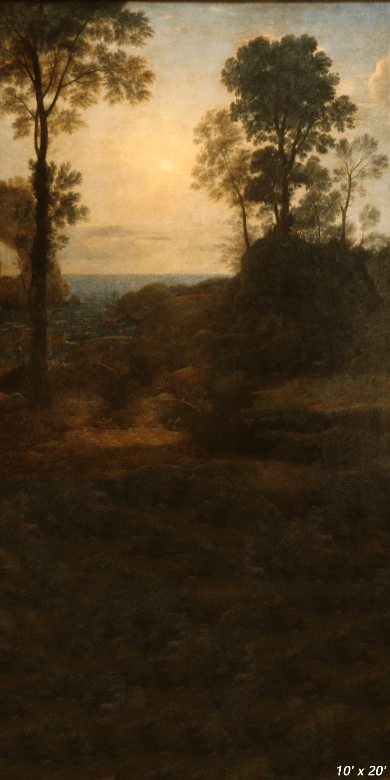 Old Master Oil Painting Backdrop for Photography SBH0334